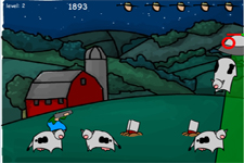 Juegos vacas abducidas